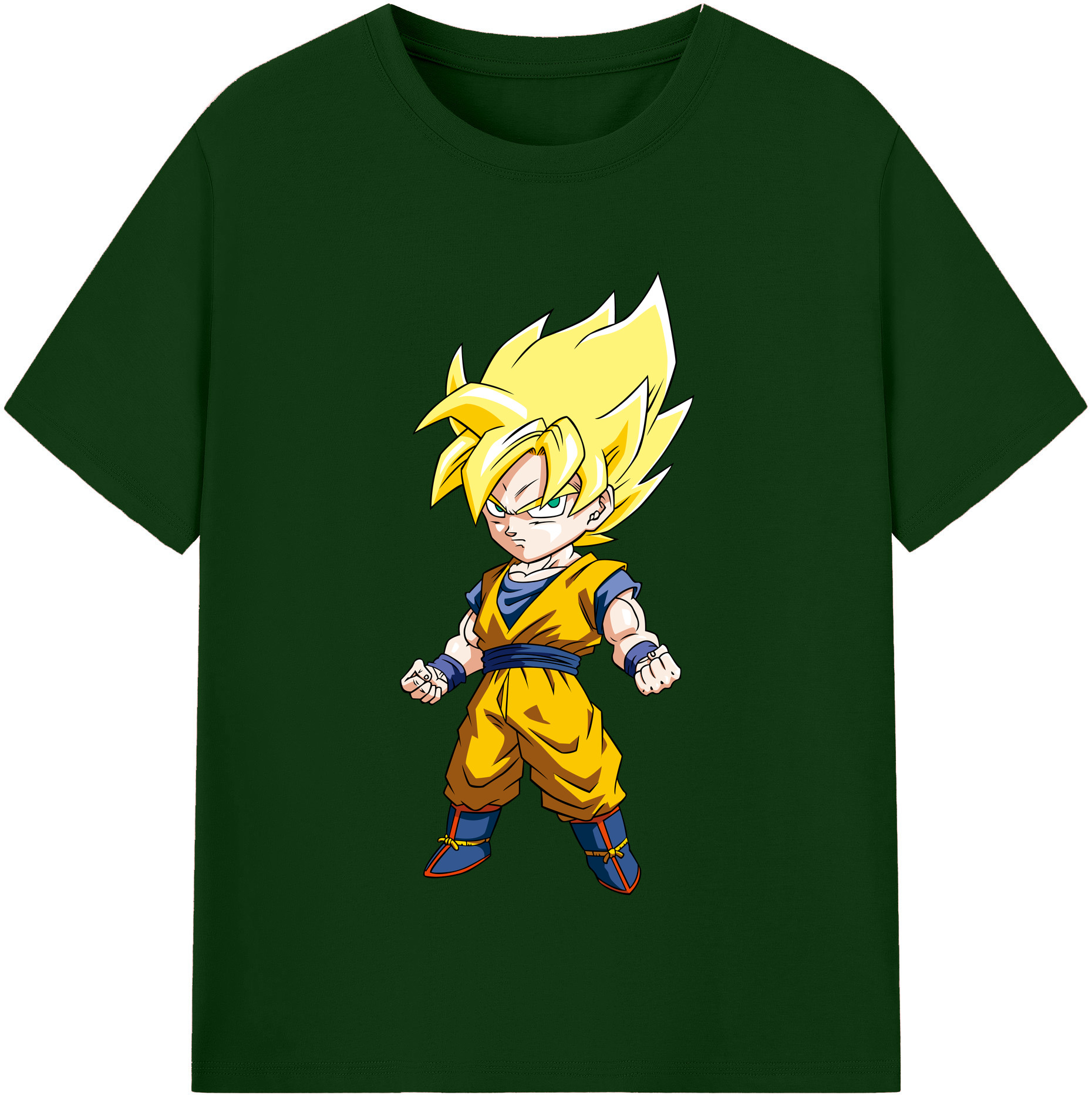 （画像用） ドラゴンボール 孫悟空（そん ごくう）Son Goku カカロット DRAGON BALL Kakarotto 綿100％半袖Tシャツ（フロントプリント）